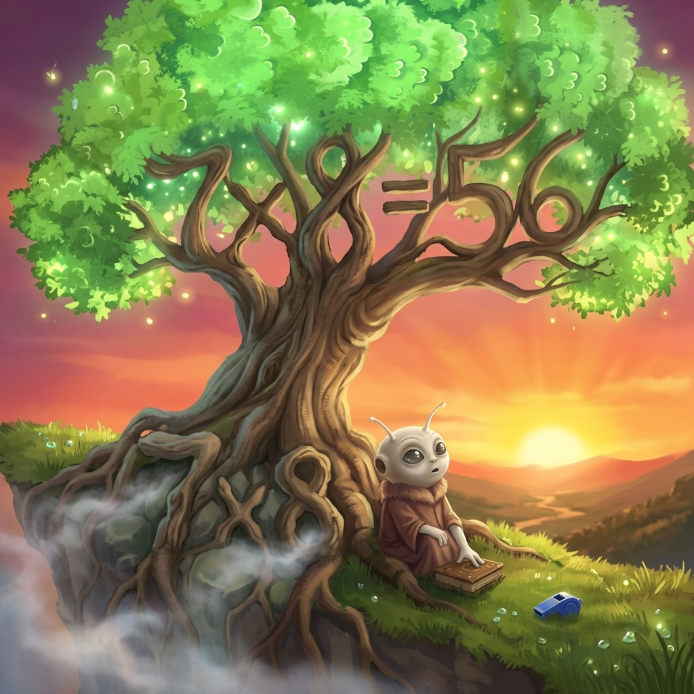 Story tree illustration for narrative memory